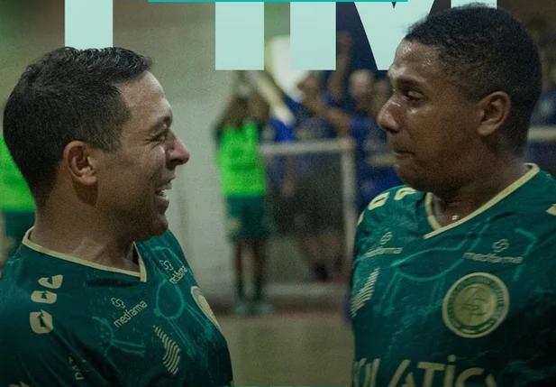 João César e Biskui, jogadores do Atlético Piauiense