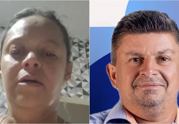 Josilene Nunes e vereador Luiz Faustino