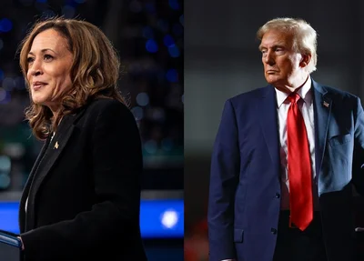 Kamala Harris e Donald Trump