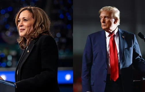 Kamala Harris e Donald Trump