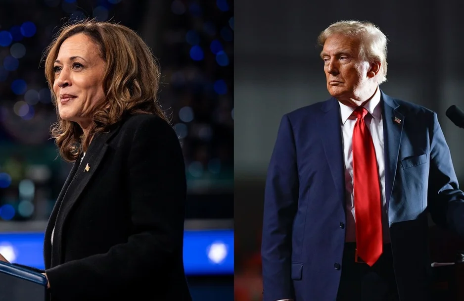 Kamala Harris e Donald Trump