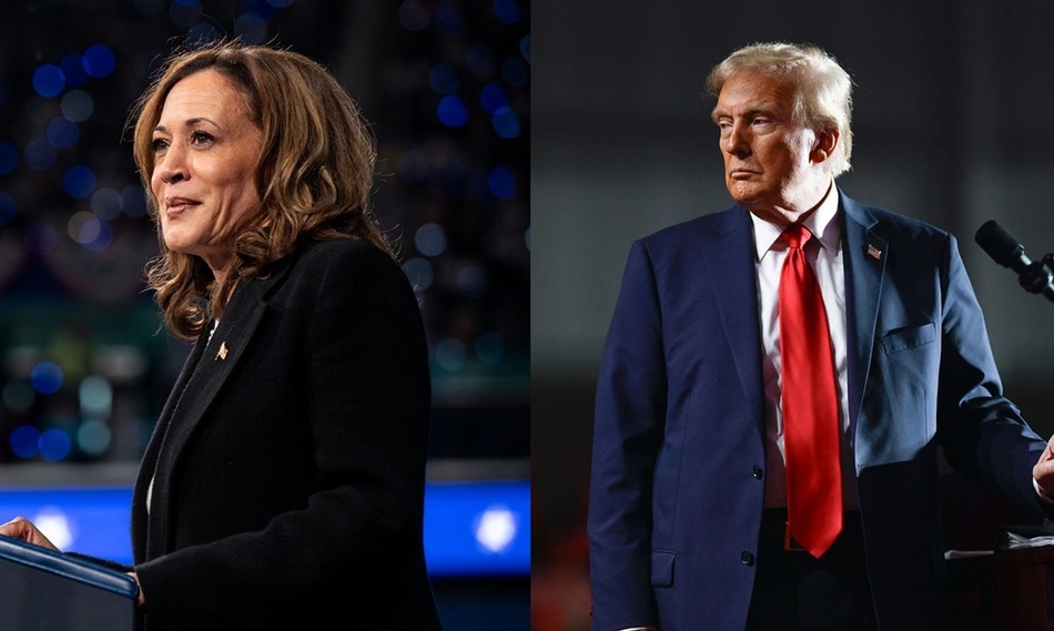 Kamala Harris e Donald Trump