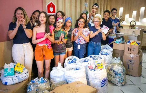 Leite arrecadado com a Corrida Equatorial