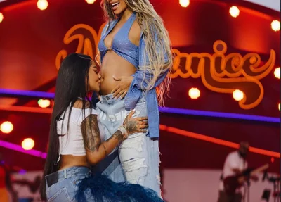 Ludmilla e Brunna Gonçalves anunciam gravidez do 1º filho