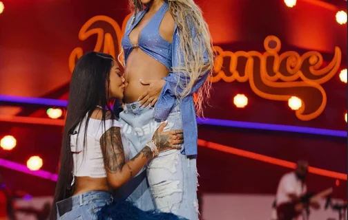 Ludmilla e Brunna Gonçalves anunciam gravidez do 1º filho