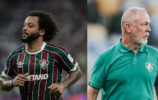 Marcelo discutiu com Mano Menezes