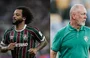 Marcelo discutiu com Mano Menezes