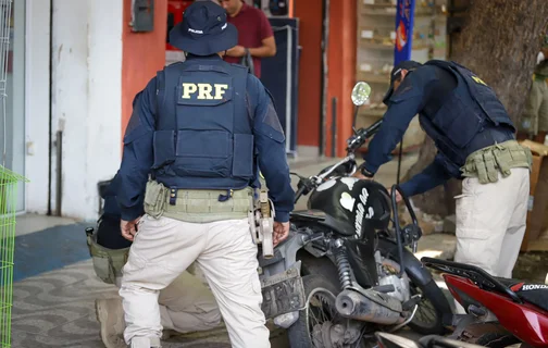 Operação no Centro de Teresina