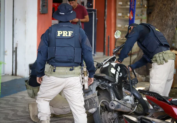 Operação no Centro de Teresina