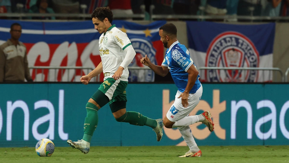 Palmeiras venceu o Bahia de virada