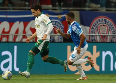 Palmeiras venceu o Bahia de virada