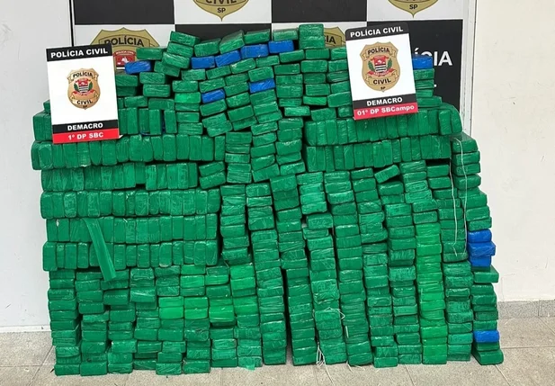 Polícia apreende mais de 300 kg de maconha em van escolar