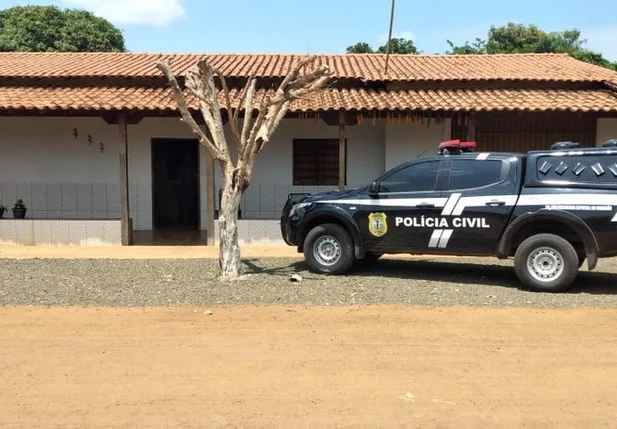 Policia Civil do Maranhão cumpre mandado de busca e apreensão.