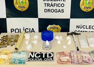 Polícia Civil prende casal suspeito de tráfico de drogas no Ceará