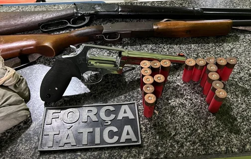 Polícia Militar apreende armas e munições em residência de Simplício Mendes