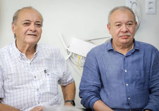 Prefeito Sílvio Mendes e Antônio Santana