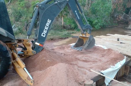 Prefeitura de Uruçuí constrói quatro pontes no Vale do Corrente