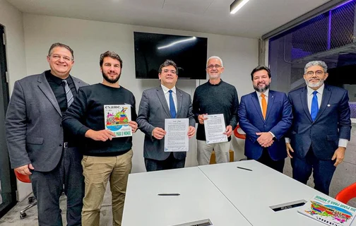 Rafael Fonteles assina memorando com escolas de tecnologia em Portugal para intercâmbio de estudantes piauienses