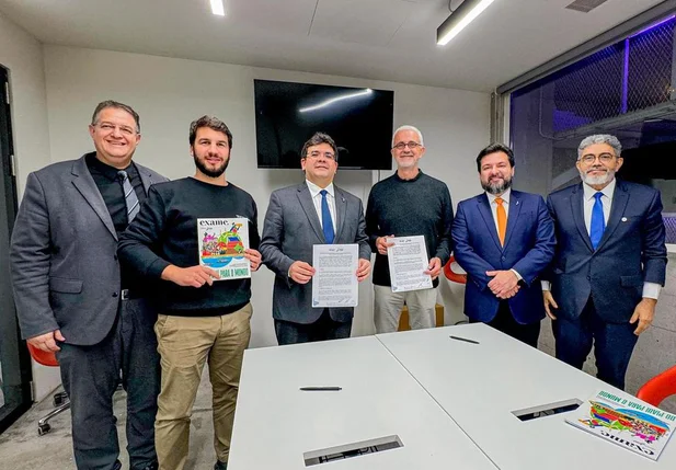 Rafael Fonteles assina memorando com escolas de tecnologia em Portugal para intercâmbio de estudantes piauienses