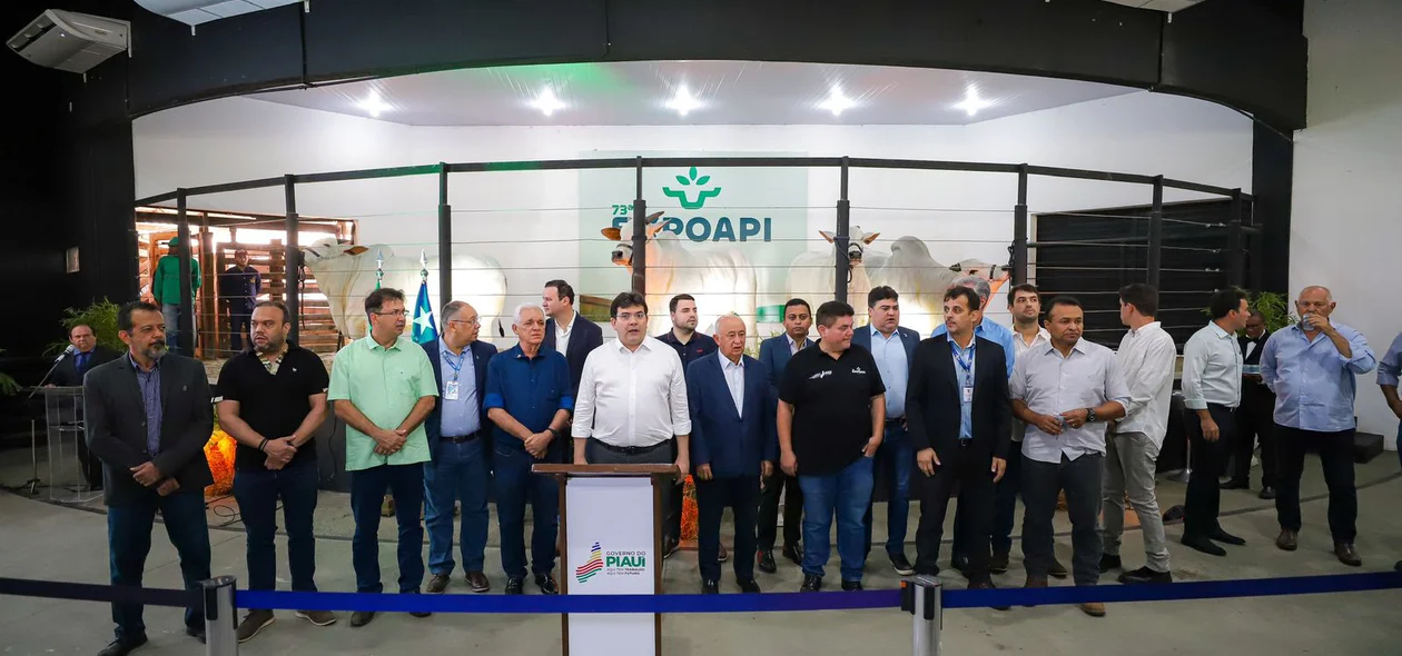 Rafael Fonteles lançou a 73ª edição da Expoapi em Teresina