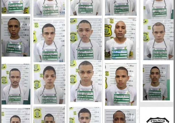 Relação de fugitivos da Penitenciária Irmão Guido