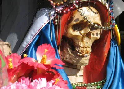 Representação de "La Santa Muerte"