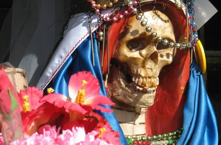 Representação de "La Santa Muerte"