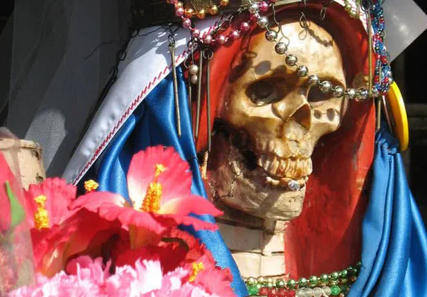 Representação de "La Santa Muerte"