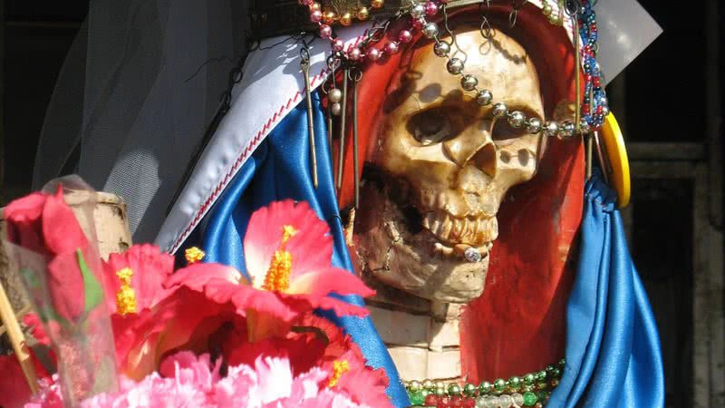 Representação de "La Santa Muerte"