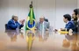 Reunião do prefeito eleito Sílvio Mendes e o vice-presidente Geraldo Alckmin