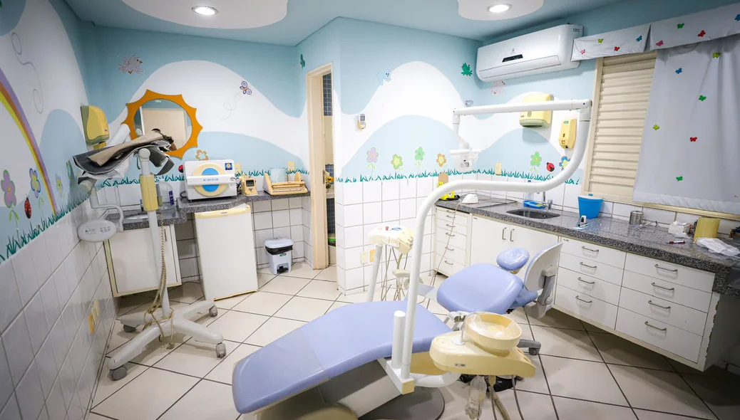 Sala de Odontologia no Lar de Maria