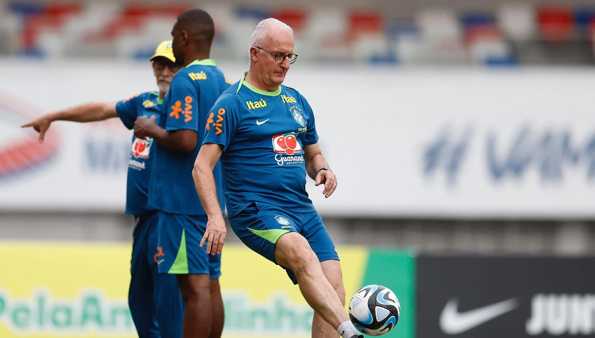 Seleção Brasileira realizou primeiro treino para jogo contra a Venezuela