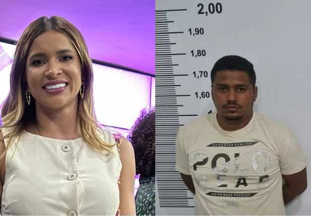 Tatiana Medeiros, vereadora eleita em Teresina, e Alandilson Cardoso, namorado dela e apontado como um dos líderes do Bonde dos 40