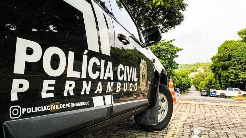 Viatura da Polícia Civil Pernambuco