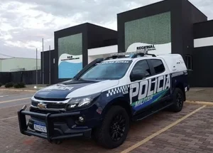 Viatura da Polícia Militar do Mato Grosso do Sul