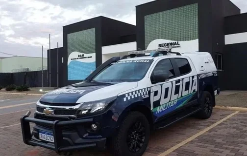 Viatura da Polícia Militar do Mato Grosso do Sul