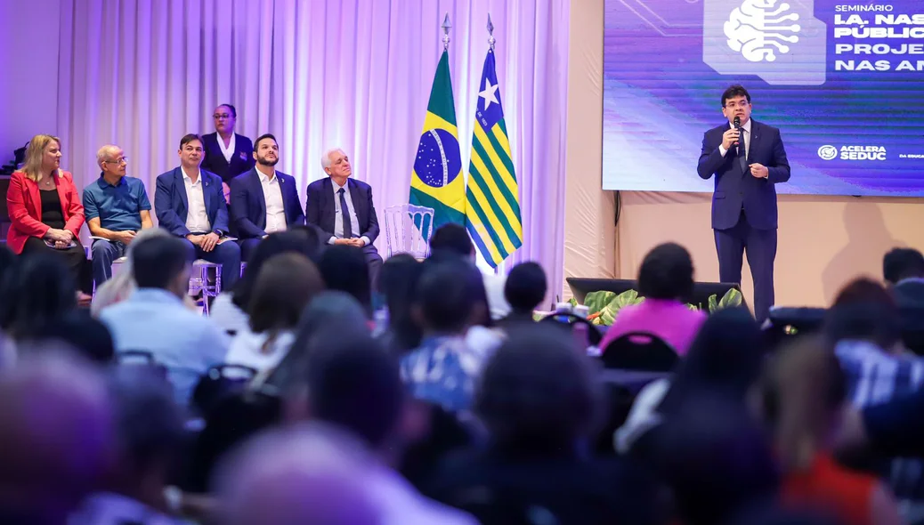 Abertura do seminário organizado pela Secretaria de Educação