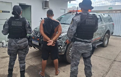 Acusado de estupro preso no bairro Porto do Centro em Teresina