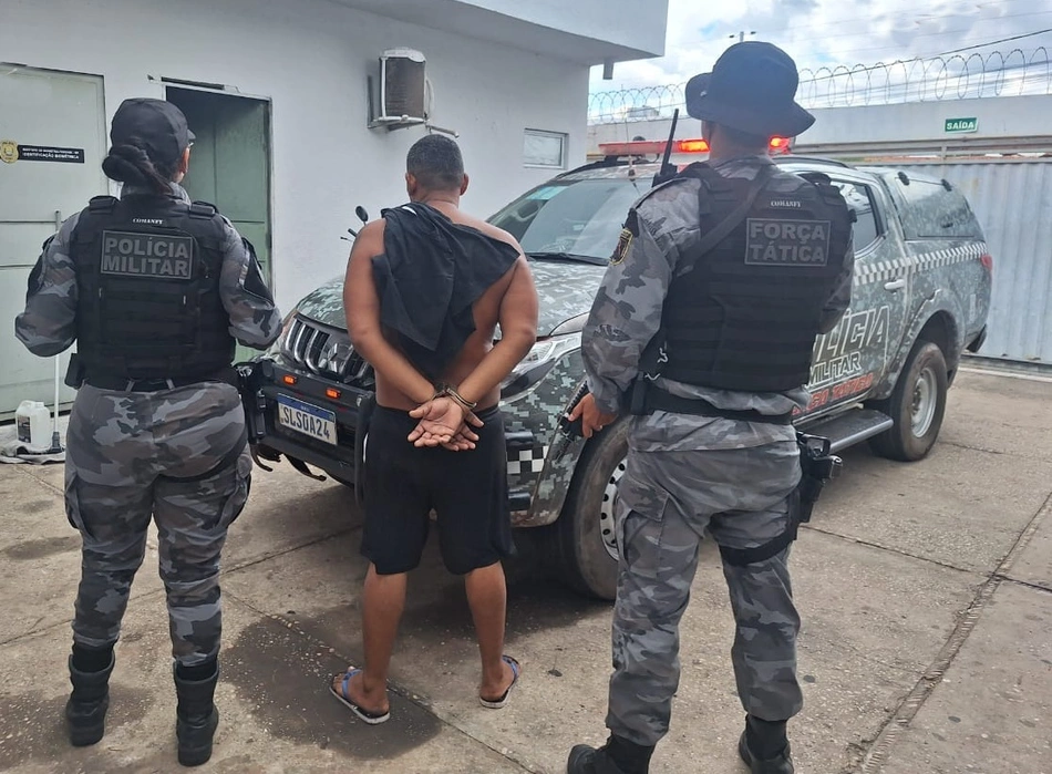 Acusado de estupro preso no bairro Porto do Centro em Teresina