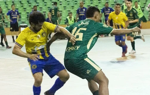 Atlético Piauiense goleia Bendito no 1º jogo das semifinais do Piauiense de Futsal 2024