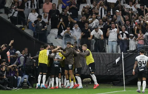 Corinthians venceu o Bahia por 3 a 0