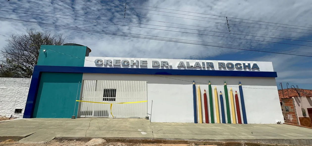 Creche Dr. Alair Rocha foi inaugurada em Bertolínia