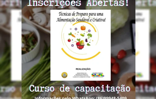 Curso de Capacitação em Alimentação em Teresina