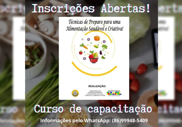 Curso de Capacitação em Alimentação em Teresina