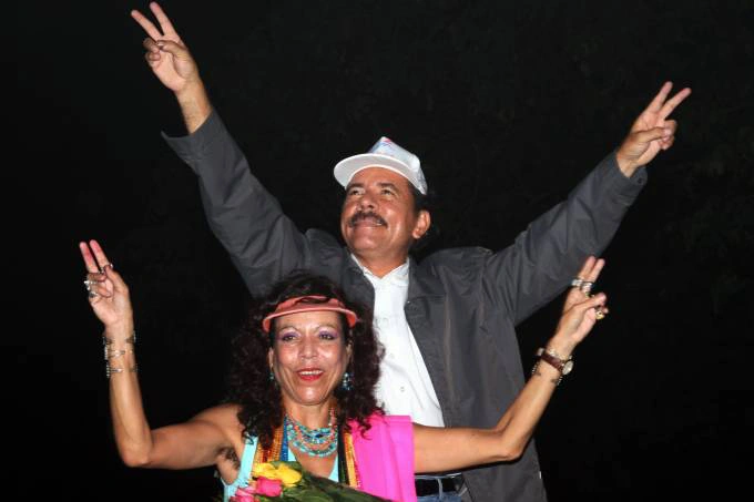 Daniel Ortega e Rosario Murillo