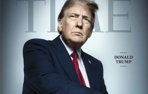 Donald Trump na capa da revista Time