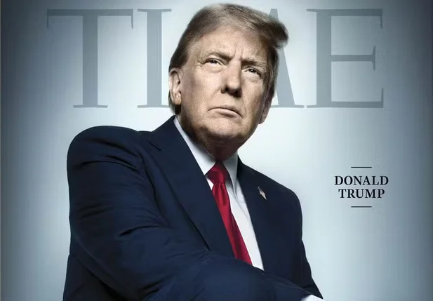 Donald Trump na capa da revista Time