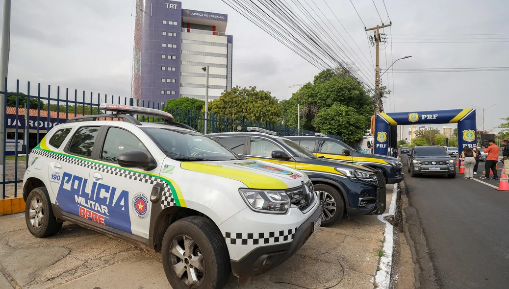 Equipe do BPRE e PRF na Operação Rodovida