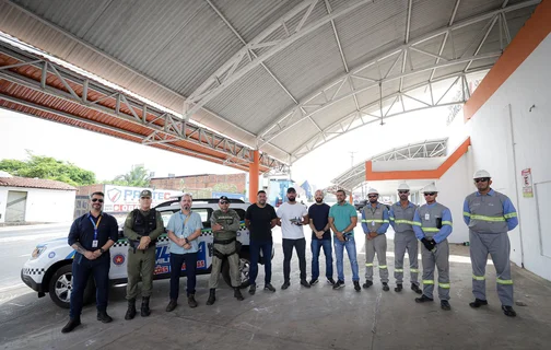 Equipe Equatorial em ação de conscientização