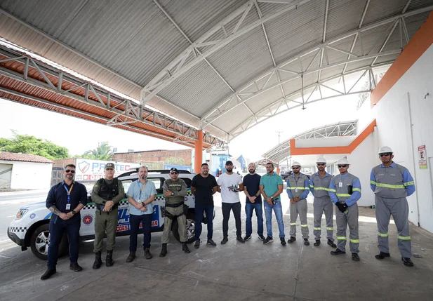 Equipe Equatorial em ação de conscientização